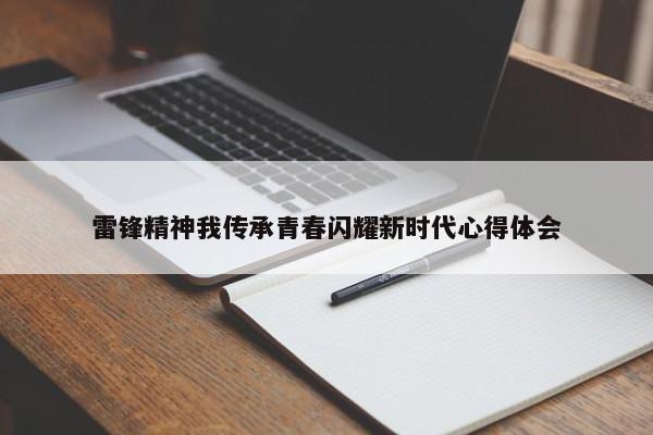 雷锋精神我传承青春闪耀新时代心得体会