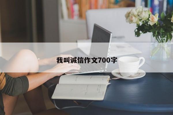 我叫诚信作文700字