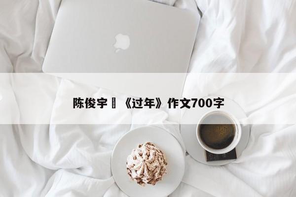 陈俊宇​《过年》作文700字