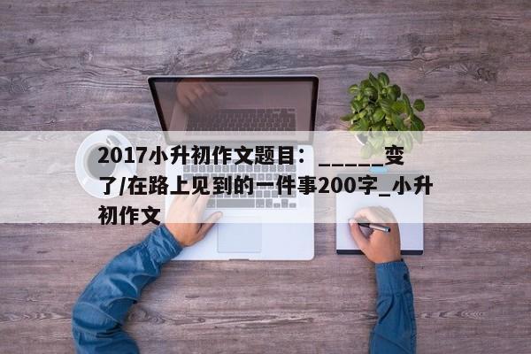 2017小升初作文题目：_____变了/在路上见到的一件事200字_小升初作文